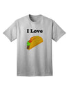 Trendy and Stylish Adult T-Shirt - Tacos Lover's Delight-Mens T-shirts-TooLoud-AshGray-Small-Davson Sales