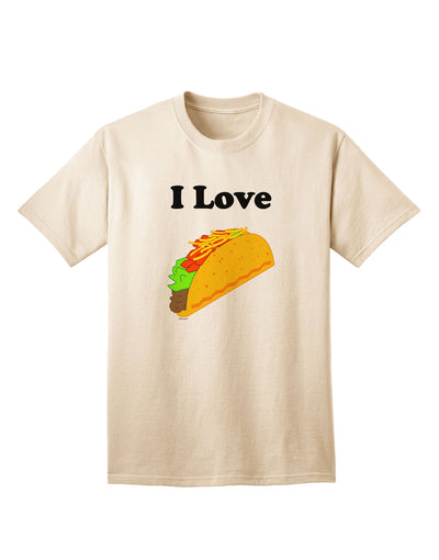 Trendy and Stylish Adult T-Shirt - Tacos Lover's Delight-Mens T-shirts-TooLoud-Natural-Small-Davson Sales