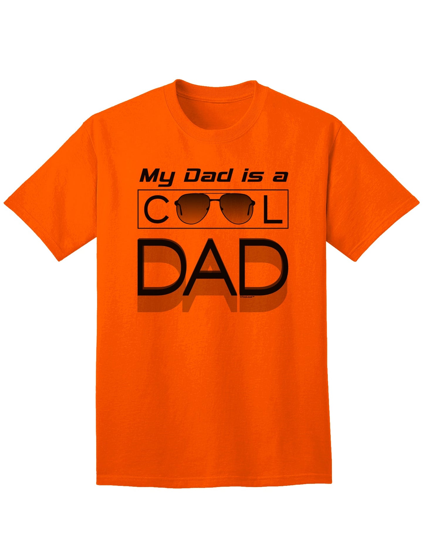 Trendy and Stylish Adult T-Shirt for Cool Dads-Mens T-shirts-TooLoud-Orange-Small-Davson Sales