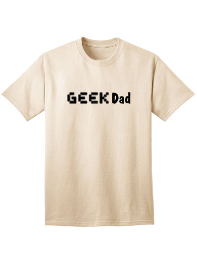 Trendy and Stylish Adult T-Shirt for Tech-Savvy Fathers-Mens T-shirts-TooLoud-Natural-Small-Davson Sales