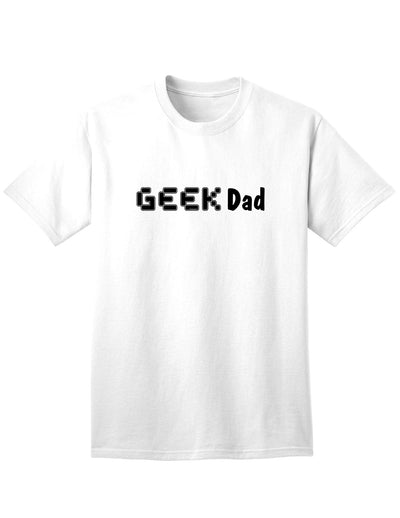 Trendy and Stylish Adult T-Shirt for Tech-Savvy Fathers-Mens T-shirts-TooLoud-White-Small-Davson Sales