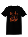 Trick or Teach Womens T-Shirt-Womens T-Shirt-TooLoud-Black-X-Small-Davson Sales