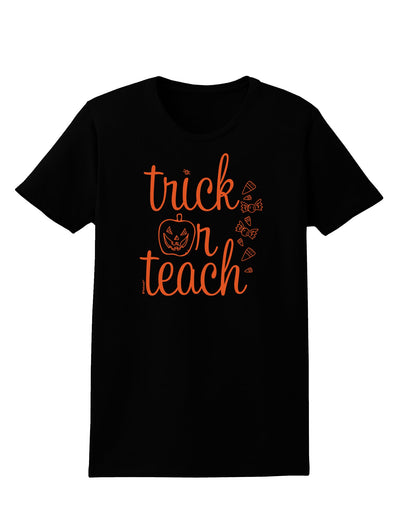 Trick or Teach Womens T-Shirt-Womens T-Shirt-TooLoud-Black-X-Small-Davson Sales