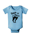 Trick or Treat Cute Black Cat Halloween Baby Romper Bodysuit-Baby Romper-TooLoud-Light-Blue-06-Months-Davson Sales