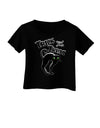 Trick or Treat Cute Black Cat Halloween Infant T-Shirt Dark-Infant T-Shirt-TooLoud-Black-06-Months-Davson Sales