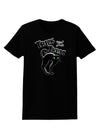 Trick or Treat Cute Black Cat Halloween Womens Dark T-Shirt-TooLoud-Black-X-Small-Davson Sales