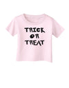 Trick or Treat Halloween Pumpkin Infant T-Shirt-Infant T-Shirt-TooLoud-Light-Pink-06-Months-Davson Sales