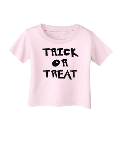 Trick or Treat Halloween Pumpkin Infant T-Shirt-Infant T-Shirt-TooLoud-Light-Pink-06-Months-Davson Sales