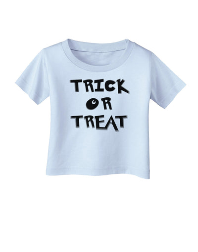 Trick or Treat Halloween Pumpkin Infant T-Shirt-Infant T-Shirt-TooLoud-Light-Blue-06-Months-Davson Sales