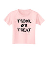 Trick or Treat Halloween Pumpkin Toddler T-Shirt-Toddler T-Shirt-TooLoud-Light-Pink-2T-Davson Sales