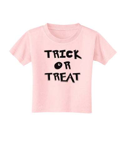 Trick or Treat Halloween Pumpkin Toddler T-Shirt-Toddler T-Shirt-TooLoud-Light-Pink-2T-Davson Sales