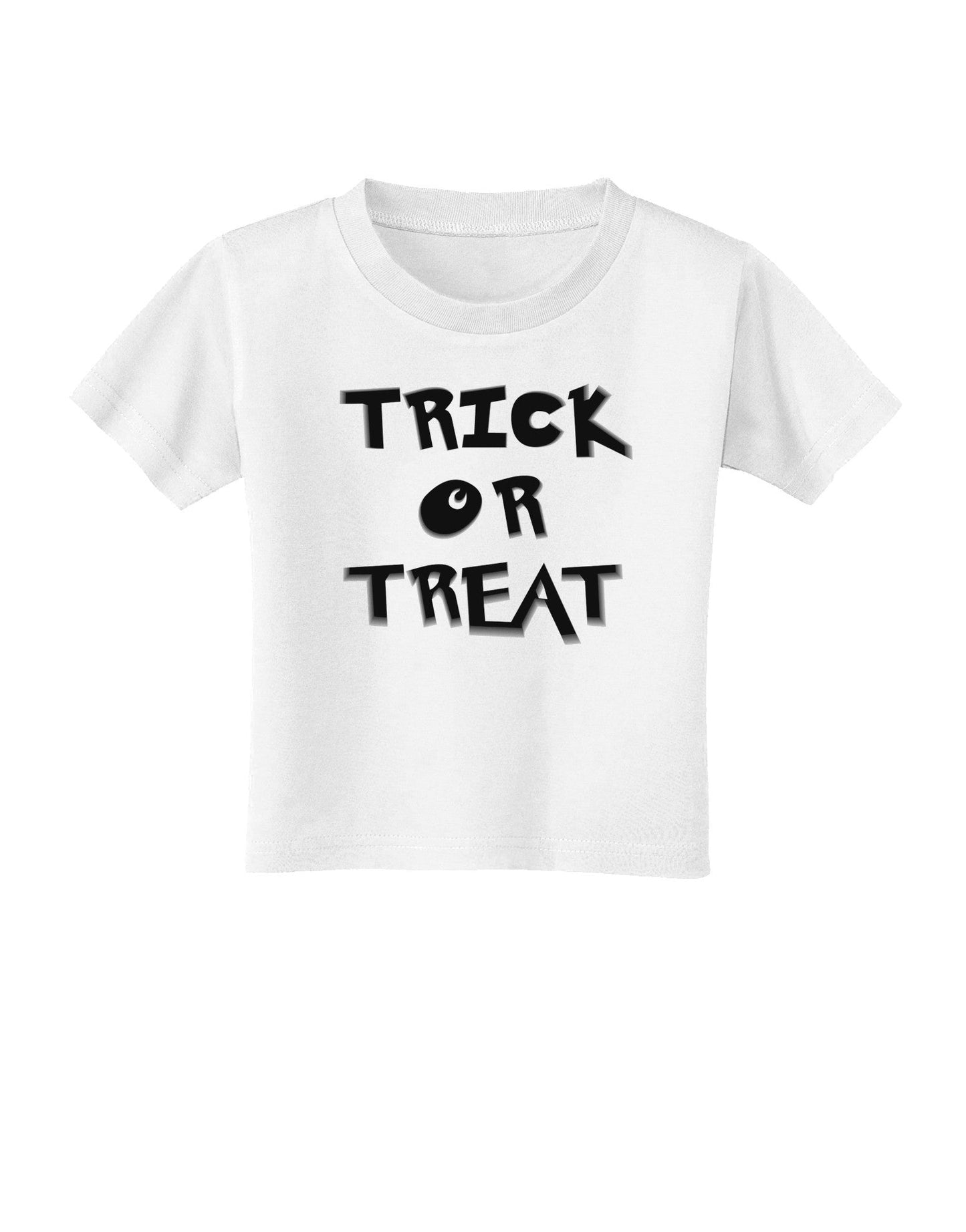 Trick or Treat Halloween Pumpkin Toddler T-Shirt-Toddler T-Shirt-TooLoud-White-2T-Davson Sales