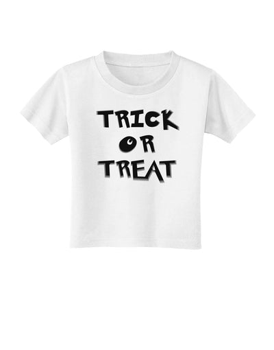 Trick or Treat Halloween Pumpkin Toddler T-Shirt-Toddler T-Shirt-TooLoud-White-2T-Davson Sales