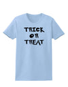 Trick or Treat Halloween Pumpkin Womens T-Shirt-Womens T-Shirt-TooLoud-Light-Blue-X-Small-Davson Sales