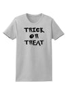 Trick or Treat Halloween Pumpkin Womens T-Shirt-Womens T-Shirt-TooLoud-AshGray-X-Small-Davson Sales