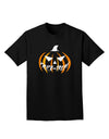 Trick or Treat Jack Adult Dark T-Shirt-Mens T-Shirt-TooLoud-Black-Small-Davson Sales