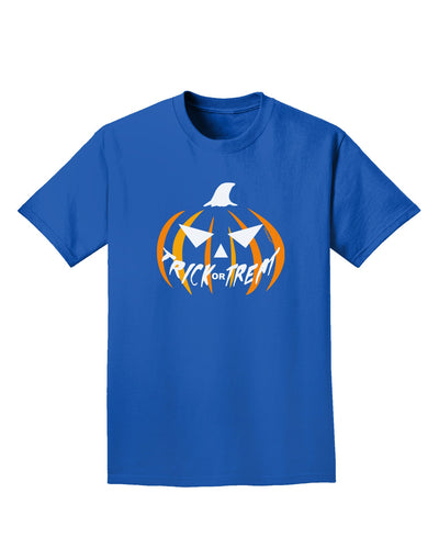 Trick or Treat Jack Adult Dark T-Shirt-Mens T-Shirt-TooLoud-Royal-Blue-Small-Davson Sales