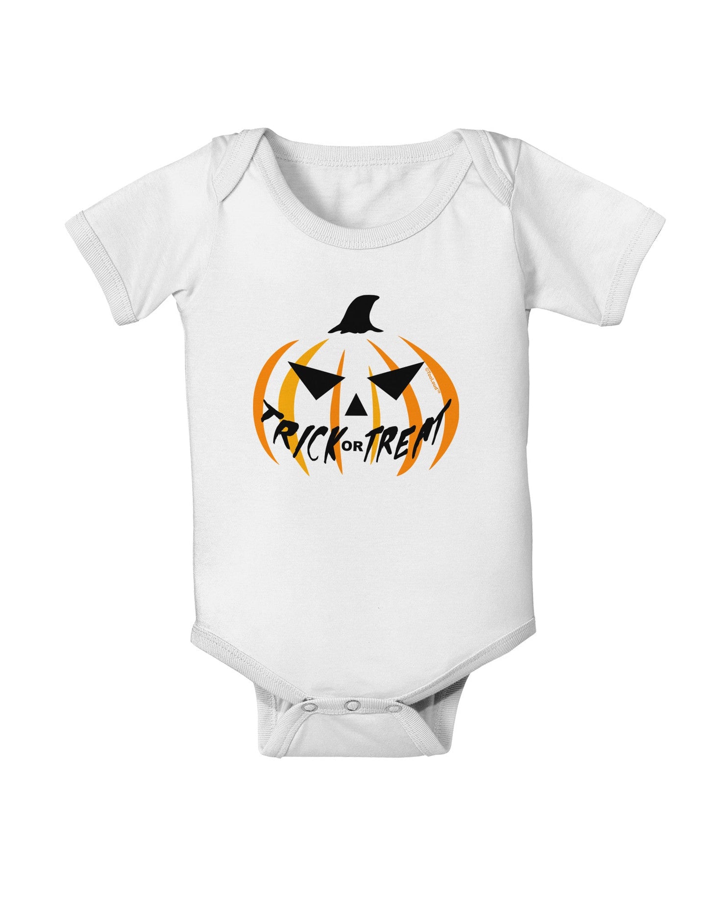 Trick or Treat Jack Baby Romper Bodysuit-Baby Romper-TooLoud-White-06-Months-Davson Sales