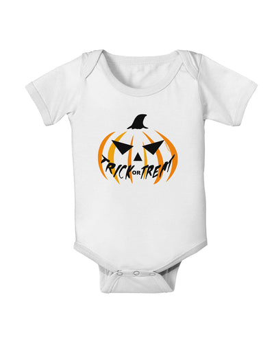 Trick or Treat Jack Baby Romper Bodysuit-Baby Romper-TooLoud-White-06-Months-Davson Sales