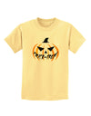 Trick or Treat Jack Childrens T-Shirt-Childrens T-Shirt-TooLoud-Daffodil-Yellow-X-Small-Davson Sales