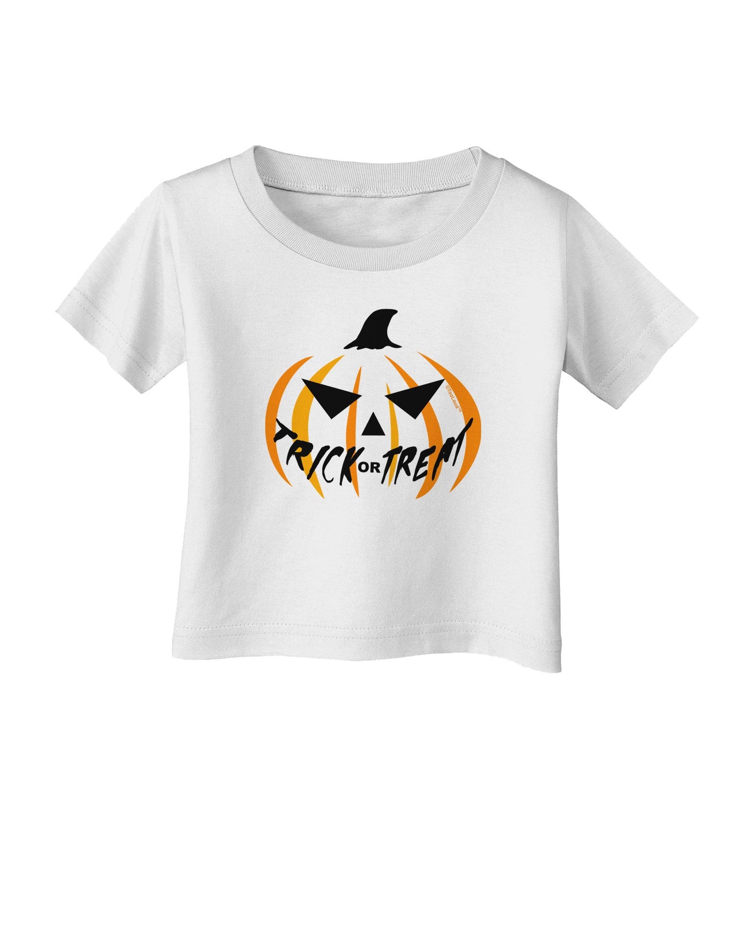 Trick or Treat Jack Infant T-Shirt-Infant T-Shirt-TooLoud-White-06-Months-Davson Sales