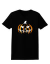 Trick or Treat Jack Womens Dark T-Shirt-TooLoud-Black-X-Small-Davson Sales