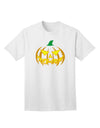 Trick or Treat Jack Yellow Adult T-Shirt-Mens T-Shirt-TooLoud-White-Small-Davson Sales