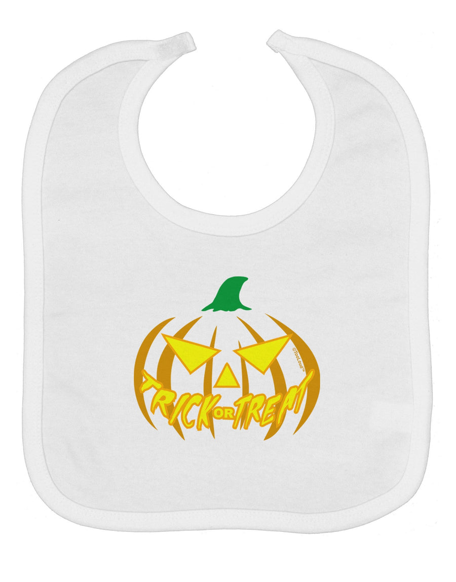 Trick or Treat Jack Yellow Baby Bib