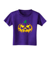 Trick or Treat Jack Yellow Toddler T-Shirt Dark-Toddler T-Shirt-TooLoud-Purple-2T-Davson Sales