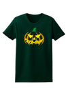 Trick or Treat Jack Yellow Womens Dark T-Shirt-TooLoud-Forest-Green-Small-Davson Sales