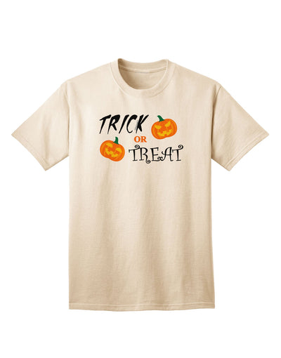 Trick or Treat Pumpkins Adult T-Shirt-unisex t-shirt-TooLoud-Natural-Small-Davson Sales