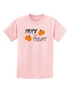 Trick or Treat Pumpkins Childrens T-Shirt-Childrens T-Shirt-TooLoud-PalePink-X-Small-Davson Sales