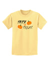 Trick or Treat Pumpkins Childrens T-Shirt-Childrens T-Shirt-TooLoud-Daffodil-Yellow-X-Small-Davson Sales