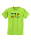 Trick or Treat Pumpkins Childrens T-Shirt-Childrens T-Shirt-TooLoud-Lime-Green-X-Small-Davson Sales