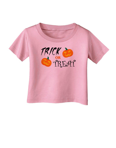 Trick or Treat Pumpkins Infant T-Shirt-Infant T-Shirt-TooLoud-Candy-Pink-06-Months-Davson Sales