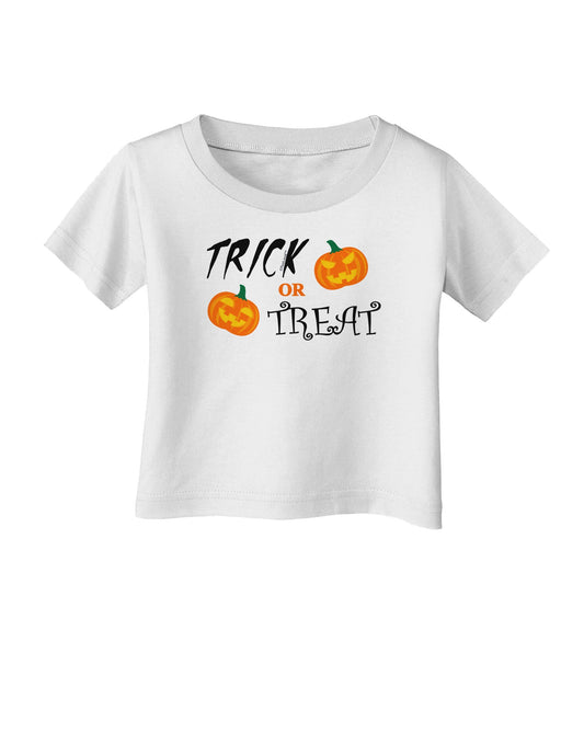 Trick or Treat Pumpkins Infant T-Shirt-Infant T-Shirt-TooLoud-White-06-Months-Davson Sales