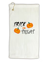 Trick or Treat Pumpkins Micro Terry Gromet Golf Towel 16 x 25 inch-Golf Towel-TooLoud-White-Davson Sales