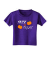 Trick or Treat Pumpkins Toddler T-Shirt Dark-Toddler T-Shirt-TooLoud-Purple-2T-Davson Sales