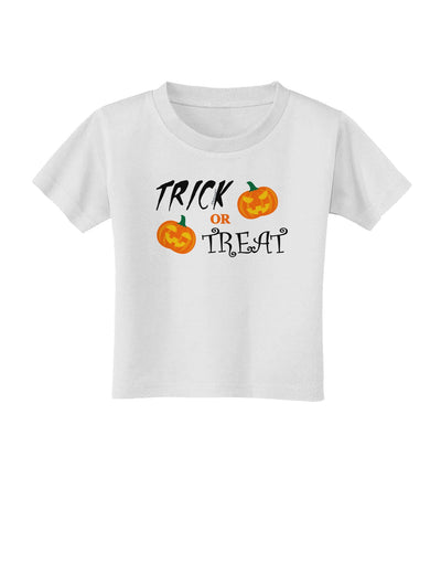 Trick or Treat Pumpkins Toddler T-Shirt-Toddler T-Shirt-TooLoud-White-2T-Davson Sales