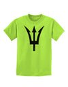 Trident of Poseidon Childrens T-Shirt by TooLoud-Childrens T-Shirt-TooLoud-Lime-Green-X-Small-Davson Sales