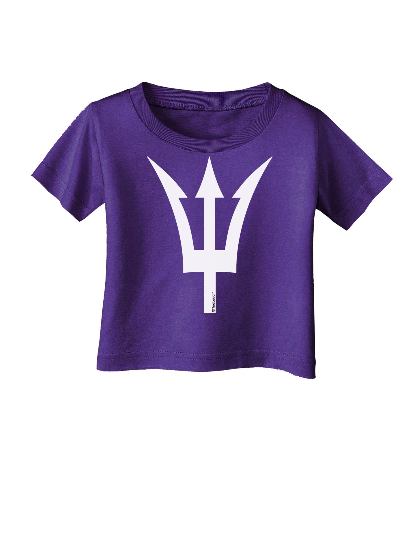 Trident of Poseidon Infant T-Shirt Dark by TooLoud-Infant T-Shirt-TooLoud-Purple-06-Months-Davson Sales