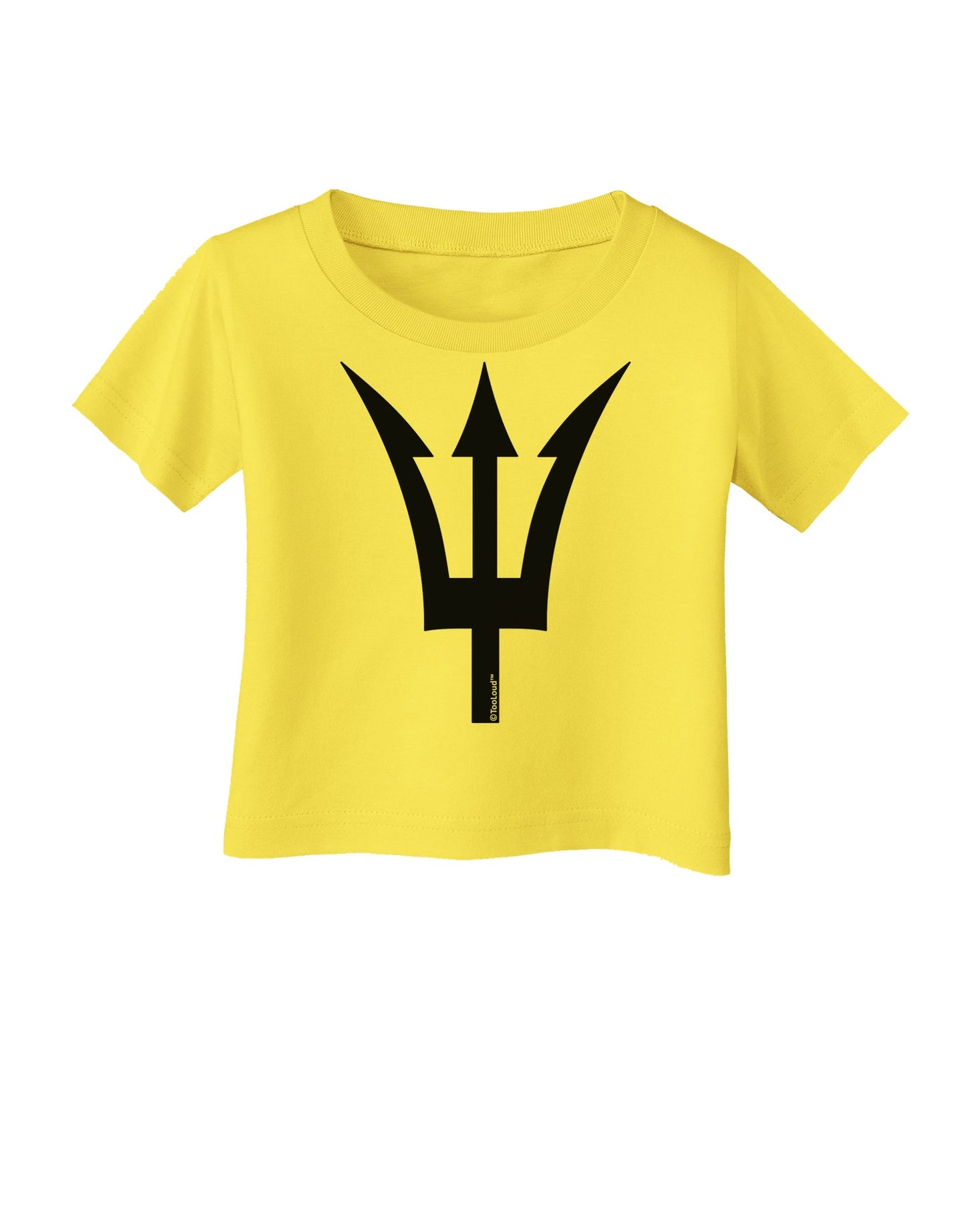 Trident of Poseidon Infant T-Shirt by TooLoud-Infant T-Shirt-TooLoud-Yellow-06-Months-Davson Sales