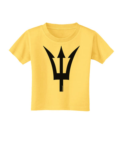 Trident of Poseidon Toddler T-Shirt by TooLoud-Toddler T-Shirt-TooLoud-Yellow-2T-Davson Sales