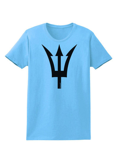 Trident of Poseidon Womens T-Shirt by TooLoud-Womens T-Shirt-TooLoud-Aquatic-Blue-X-Small-Davson Sales