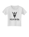 Trident of Poseidon with Text - Greek Mythology Toddler T-Shirt by TooLoud-Toddler T-Shirt-TooLoud-White-2T-Davson Sales