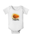 Trilobite Fossil Watercolor Text Baby Romper Bodysuit-Baby Romper-TooLoud-White-06-Months-Davson Sales