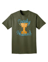 Trophy Husband Design Adult Dark T-Shirt by TooLoud-Mens T-Shirt-TooLoud-Military-Green-Small-Davson Sales