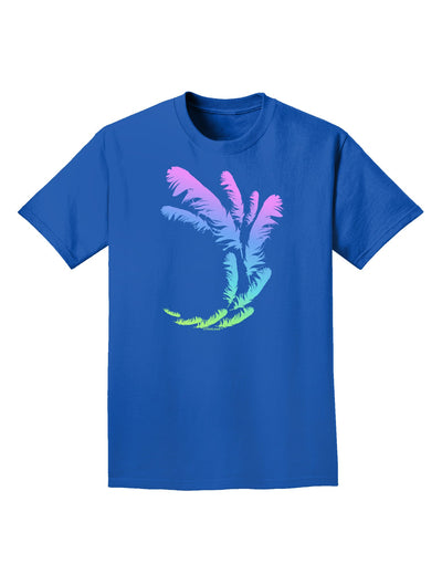 Tropical Feathers Adult Dark T-Shirt-Mens T-Shirt-TooLoud-Royal-Blue-Small-Davson Sales