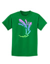 Tropical Feathers Childrens Dark T-Shirt-Childrens T-Shirt-TooLoud-Kelly-Green-X-Small-Davson Sales