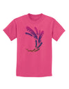 Tropical Feathers Childrens T-Shirt-Childrens T-Shirt-TooLoud-Sangria-X-Small-Davson Sales